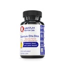 Quantum Nutrition Labs EPA DHA Fish Oil Softgels - Omega 3 Fish Oil Supplement, Omega 3 Fatty Acids Supplements for Women & Men, Natural - 90 Softgel Capsules