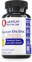 Quantum Nutrition Labs EPA DHA Fish Oil Softgels - Omega 3 Fish Oil, Omega 3 Suplemento, EPA DHA, Omega 3 Fatty Acids Suplementos para Mulheres e Homens, Natural - 90 Cápsulas Softgel