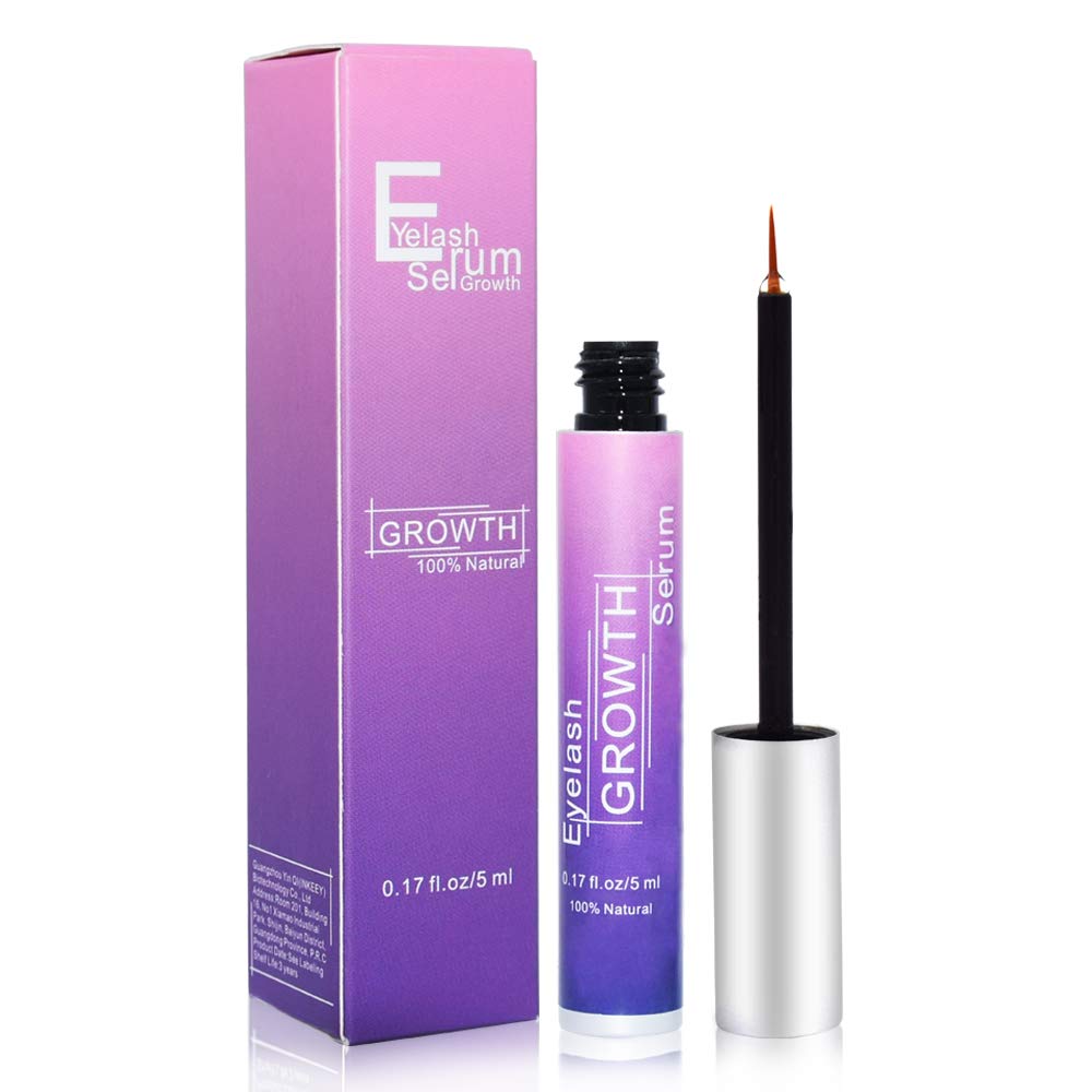 Eyelash augimo serumas auginti Lashes ® Išplėstinė Lash Serum Formulė Eyelash augimo ir ligos, Lash augimo serumas stiprintojas (5ML)