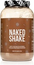 Naked Shake - Hot Cocoa Protein Shake - Plant Based Protein Powder with Mct Oil - Gluten-Free, Soy-Free, No Gmos Or Artificial Sweeteners - 30 Servings