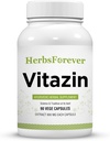 Herbsforever Vitazin 캡슐 Ayurvedic 초본 보충교재 지원 에너지 & 성과는 육체 적이고 및 정신적인 힘 90 Vege 캡슐 800 Mg를 각각 제공합니다