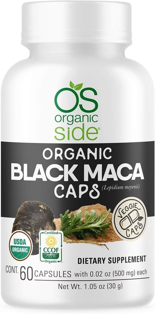 Organic Black Maca 60 kapselia 