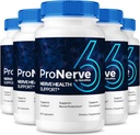 NutraRize (5 Pack) ProNerve6 Нейропатія, ProNerve 6 Нарве Підтримка добавки, Pro Nerve 6 Capsules, ProNerve6 Pastillas Відгуки (300 капсули)