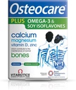 Vitabotic Osteocare Plus 2-in-1 Formula - Kalsium 800mg dengan Vitamin D3, Magnesium, Zinc, dan Omegaga-3: Bone Health dan Imunity Multivitamin Suplemen untuk Pria dan Perempuan - 90 Tablets