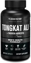 Fábrica Jacked indonésio Tongkat Ali + Fadogia Agrestis - 200:1 Extrair Longjack Tongkat Ali para homens com Fadogia Agrestis 600mg & Primavie Shilajit para apoiar vitalidade, energia e humor - 60 Cápsulas