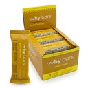 Why Bars, Healthy Snack Bars, Zesty Lemon, 2.04 Ounce Bars (Pack of 12) -Gluten Free Oats, Almond Butter, Chia Seeds, Superfood, Vegan, Clean Ingredients