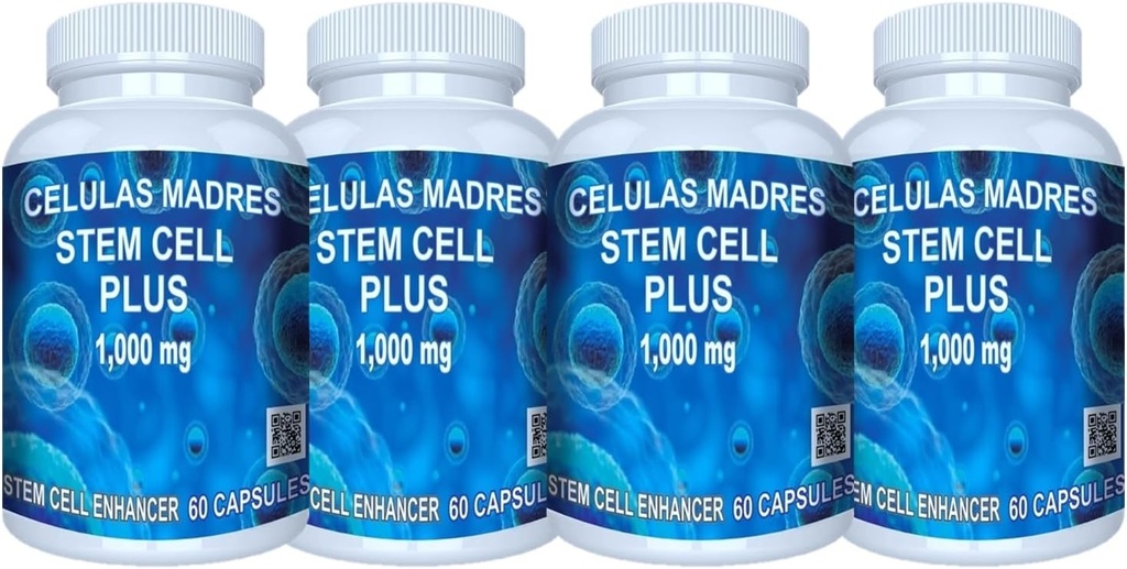 VITAMISAN 4 Celulas Madres Stemcells AFA Zilā zaļā aļģe Anti- Aging 240 kapsulas