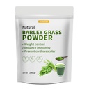 Barley Grass Juice pulver 13 oz - 100% ren hvetegras pulver, støtter kardiovaskulære, lever og digestive funksjon, vegansk, ingen maltodextrin & sukker.