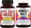 FarmHaven Apple Cider Actas kapsulės su Ginger & Multivitaminas moterims