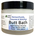 Urban ReLeaf Butt Bath ! Hemorrhoids, Fissures & Stitches. Helps itching & Burning. Clean, Soothe & Calm. The Easy Sitz Bath! Fast Relief! Gentle Sea Salt Soak. Gentle, Effective, 100% Natural