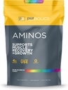 Purbolics Aminos | 4g of Free-Form Amino Acids, Beta-Alanine, 0 Sugar & 60 Servings (Sour Rainbow Candy)