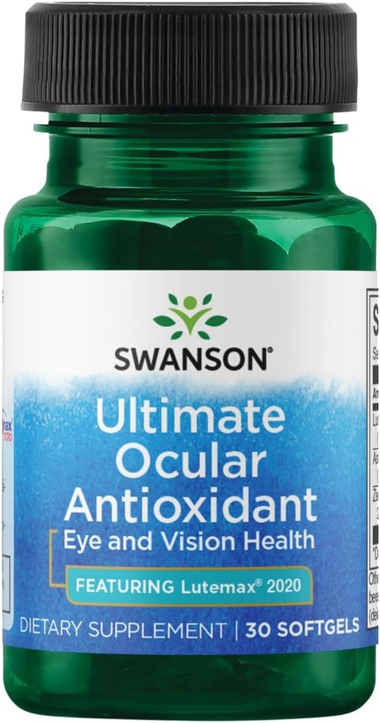 Swanson Ultimate Ocial Antioxidant 30 Sgels