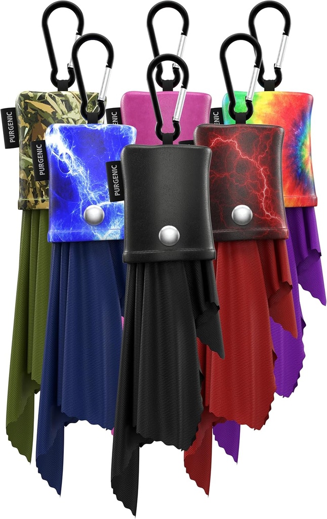 Microfiber Kleding en glazen Wips (6 Pack) Lens en glazen Reiniging Kleding - Oogglas Cleaner - Cameralenzen & Gadget Delicate Screens - alle zes