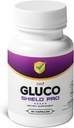 GlucoShield Pro - Dabas Papildinājums ar vitamīniem B1, B2, B6, Magnijs, Cinks un kalcijs, Non-GMO, Stimulējošs-free, Viegli lietot, Izgatavots ASV, GMP-Sertificēts 30 kapsulas, 1 Mēnesis Piedāvājums