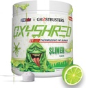 EHP LABS Ghostbusters OxyShred Thermogenic Pre Workout Powder & Shredding Supplement - clinicamente comprovado pré-treino em pó com acetil L Carnitina, Energia Boost Drink - Lime Slimer, 60 Servings