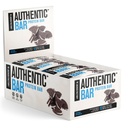 Authentic Bar Cookie Crumble Protein Bars - Tasty Meal Reaksiya Enerji Bars w/ 15g Whey Protein Isolate, Pure Honey Natural Sugars, Sağlam Fat Peanut Butter Fondu - 12 Paket