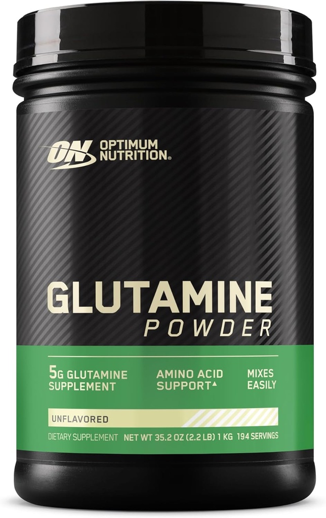 Optimum Nutrition L-Glutamina Muscle Recovery Powder, 1000 Gram, 194 Servings (Pacote de 1)