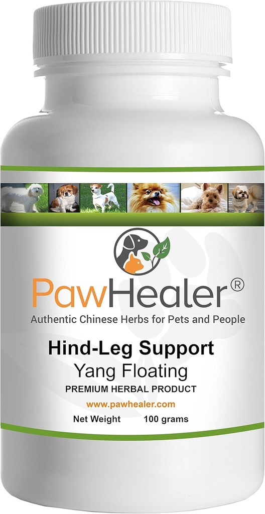 Hind Leg Heikkous: Yang kelluu - 100 Grams-Herbal Powder-Dogs & Lemmikkieläimet