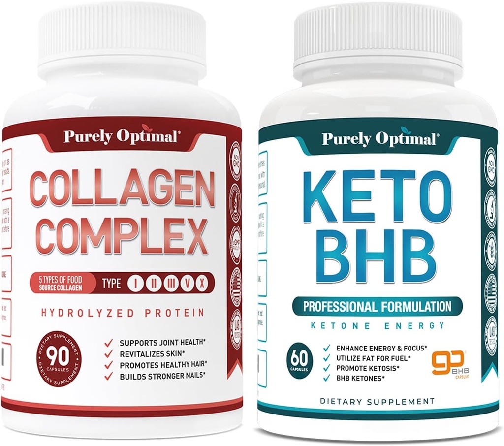 Official Premium Keto Datie Pultiples Uilitize Fat for ecember with Ketosis + Premium Multiple Collitides caps (I, II, II, 3, V, X)
