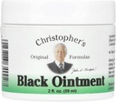 Christopheri originaalvalemid Must joonistussalv, looduslik taimne joonistus Salve salv, 2 oz