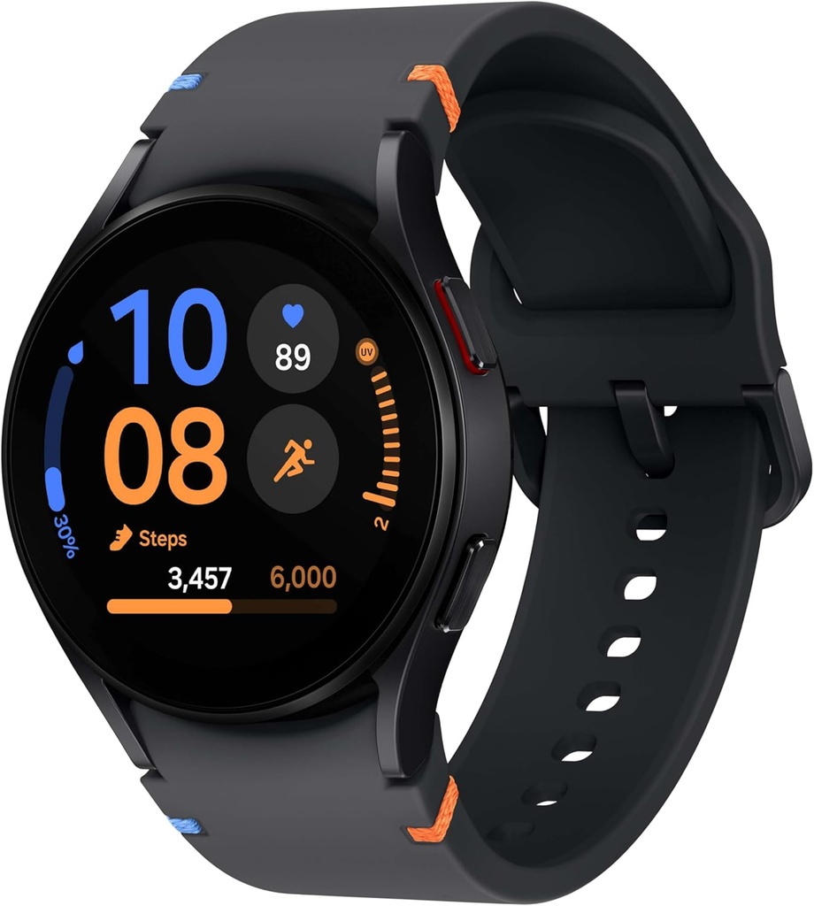 Samsung Galaxy Watch FE 40mm Bluetooth AI Smartwatch w/Fitness Tracking, BIA Sensor, Personalized HR Zones, Heart Rate Tracker, sleep Monitor, 2024, Black [US Version, 1Yr Manufacturer Warranty]