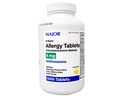 Major Allergy Tablets, Chlorpheniramine Maleate 4 mg, Antihistamine 4 Hour, 1000 Tablets