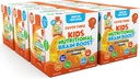 Охватывайте три добавки для детского мозга Smoothie, Omega 3 Liquid Childrens DHA Fish Oil, Health Kids Focus and Attention, Emotional Support, 20 Pouches, Pack 6