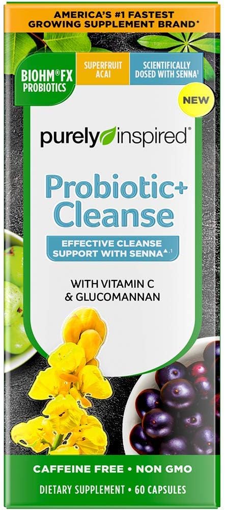 Detox Cleanse 124; Purty Inspired 7 Day Cleanse + Provinsi 124; Acai Berry Cleanse 124; Whole Body Cleanse Detox for Women & Men 124; Body Detox with Senna Leaf, Progories & Digetical Enzymes = 124; 60 Count