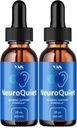 NeuroQuiet Drops - Neuro Quiet Advanced Formula Hearing Support, Saúde Cognitiva e Benestar Global, Oferta 2 Meses