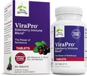 Terry Natural ViraPro - Supliment cu Herbal Blend pentru Suport Imun - Supliment cu Elderberry, Zinc & Seleniu - Suport Răspuns Imun - 60 comprimate