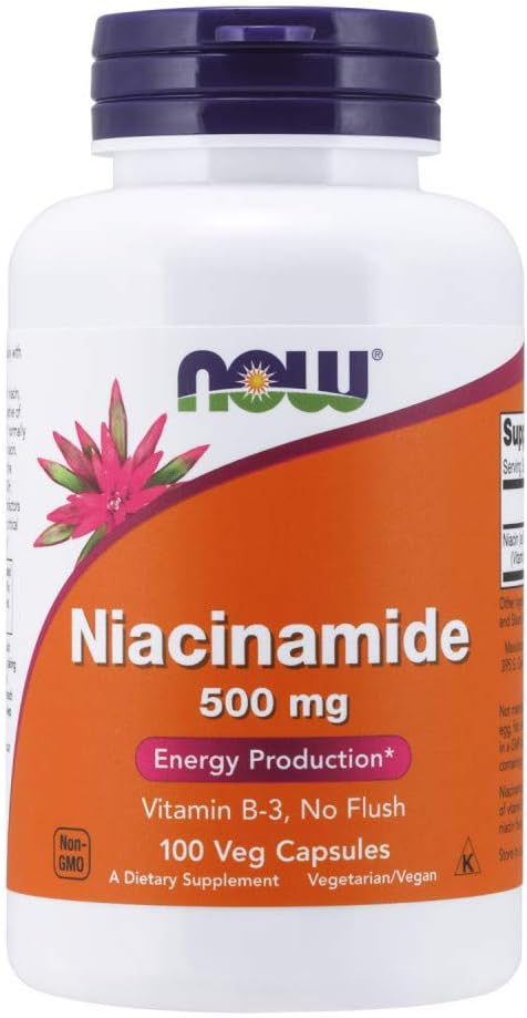 Şimdi Gıdalar - Niacinamid 500 mg 100 caps (Görünen 5)