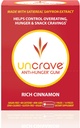 Gum UNCRAVE - dicampur dengan 100% Saffron Extract Murni - Crauture Control - Impreve Mood - Vision Health - Cinnamon Kaya (14 Pieces)