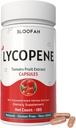 Lycopene Tomato Extract 500mg Cápsulas luminal Lycopene Rich Herbal Supplement , naturalmente ocurring Carotenoid , 100% puro, não-GMO e Gluten Free Formula - 180 Count