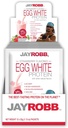 JayRobb Egg White Protein Powder, Low Carb, Keto, Vegetarian, Gluten Free, Lactose Free, No Sugar Added, No Fat, No Soy, Nothing Artificial, Non-GMO, Best-Tasting (Individual Packets, Strawberry)