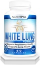 NutraPro valge kopsu - kopsu puhastamine ja detox.Support Lung Health. Toetab hingamisteede tervist. 60 kapsel - valmistatud GMP sertifitseeritud rajatis.