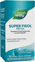 Nature's Way Super Fisol Fish Oil, Entérico revestido, Suporta Saúde Cardiovascular e Conjunta*, Mega Potência Omega-3s, 90 Softgels (Packaging May Vary)
