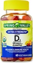 IKJ Extra Strength Vitamin D3 Bone & Immune Health Dietary Supplement Vegetarian Gummies, 125 mcg (5,000 IU), 60 Conde