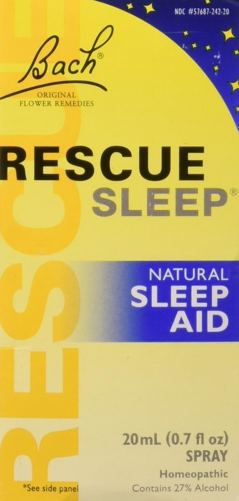 Rescue Sleep, 20 ml, Αποστάγματα λουλουδιών Μπαχ