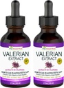 ELP ESSENTIAL Valerian Root Extract Drops | 2 fl oz | Sugar Free, alkoholfri, icke-GMO Gluten Free Liquid 2 Pack