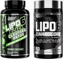Nutrex Araşdırma Lipo-6 Çərçivəsi və Lipo-6 Hardcore Eksperti üçün Detox, Metabolizma