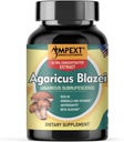 Agaricus Blazei Mushroom Extract - Immuuni Boost, Balanced Levels, Adaptogenic ominaisuudet 