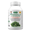 ANDREW LESSMAN Maximum L+Z with Astaxanthin 120 Softgels - 12mg Lutein, 6mg Zeaxanthin, 4mg Astaxanthin. Key Nutrients to Support Eye and Brain Health, and Promote Healthy Vision.