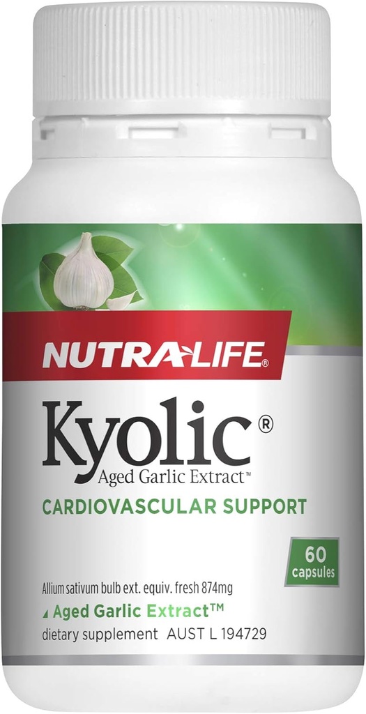 Nutra- Life Kyolic Aged Bawang putih Ekstrak 120 Capsules