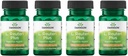 Swanson L. Reuteri Probiotic Plus w/L. Rhamnosus L. Acidophilus & FOS Prebiotic Digestive Support - Gut Health w/ 7 Billion CFU per Capsule - (30 Veggie Capsules) (4 パック)