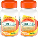 CITRUCEL Caplets Fiber Therapy for satural Ummetus Relief, 100 lukua (pakkaus 2)