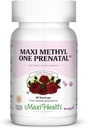 Maxi egy per nap prenatális formula methyllezett foláttal és gyengéd vassal, 60 gróf