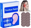 Tinnitus cứu trợ cho tai nhẫn, 120PCS Tinnitus Patches, Effecive Relieves nghe Loss 3BOX