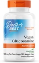 Lékařský nejlepší Vegan Glucosamine Sulfath, Joint Support, Non- GMO, Vegan, Gluten Free, Soy Free, 750 mg 180 Veggie Caps