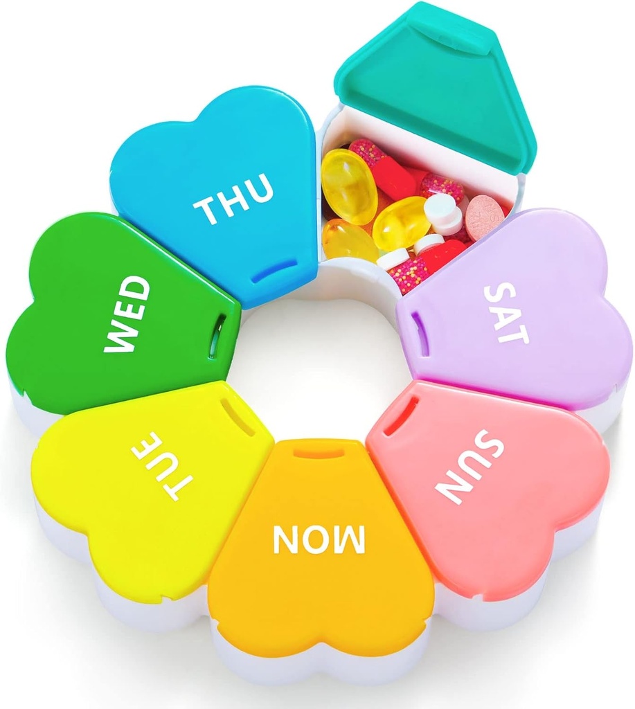 The Weekly Pailer, Pill Box 7 Day, OAAO capaccess capaccess Pails Ports conts for Pills Fish Medical access Supples profile
