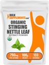 Bulk Supplements.com Công nghệ sinh học Sting Nettle trích xuất Powder - Nettle Leather, Herbal Supance - Vegan & Gluten Free, 750mg mỗi dịch vụ, 100g (3.5 độ) (Pack of 1)